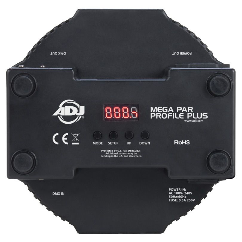 ADJ MEGA PAR PROFILE PLUS 4個セット American DJ / MEGA PAR PROFILE PLUS LEDパーライトステージ・舞台